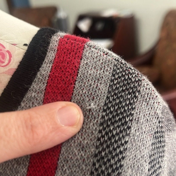 Anne Klein Long Plaid Cardigan Coat Jacket - Picture 8 of 12